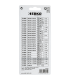 LAME SAUT. METAL INOX EPAIS 75MM 14T CARTE 5