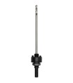 ARBRE HEXA 13MM PLEIN AVEC FORET 200MM