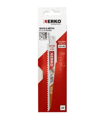 LAME SABRE 19x1,3 6T WOOD & METAL K13