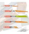 COFFRET 5 LAMES SABRES BIM UNIVERSEL WOOD/MULTI/METAL
